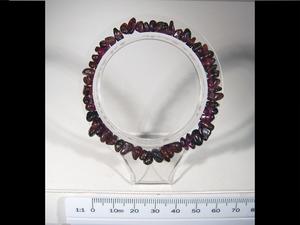 Red Garnet Chip Bracelet
