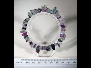 Fluorite Chip Bracelet