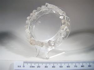 'Herkimer like' Natural Crystal Bracelet