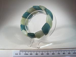 Amazonite & New Jade Sail Bracelet