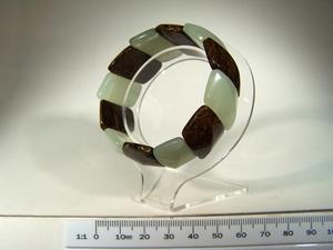 Bronzite & New Jade Sail Bracelet