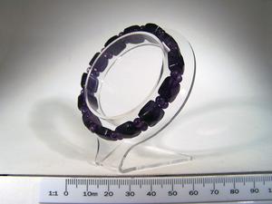 Amethyst Facetted Square Bracelet