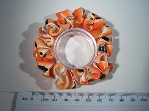 Orange Shell Bracelet
