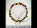 Unakite Chip Bracelet