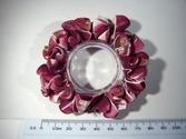 Maroon Shell Bracelet