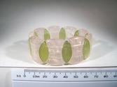 New Jade & Rose Quartz Eye of Ra Bracelet