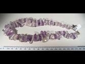 Quartz & Amethyst Big Chips Necklace