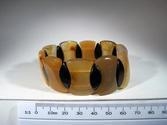 Carnelian & Black Onyx Eye of Ra Bracelet