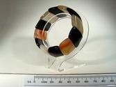 Carnelian & Black Onyx Eye Sail Bracelet