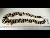 Citrine & Black Obsidian Big Chips Necklace