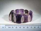 Amethyst & Rose Quartz Eye of Ra Bracelet