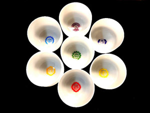 Crystal Singing Bowl Chakra Set