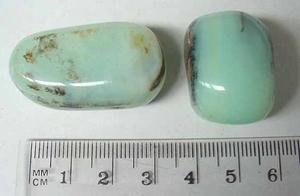 Tumbled Blue Opal