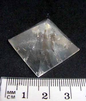 Clear Quartz Polished Pyramid