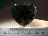 Moss Agate Heart