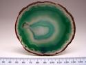 Agate Slices Size 3 Green
