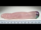 Rose Quartz Twist Massage Wand